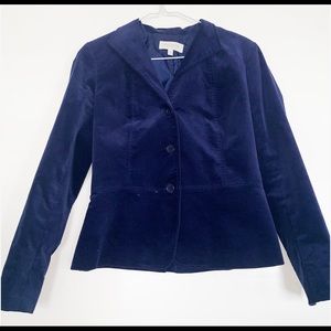🧩DARK BLUE VELVET BLAZER 🧩